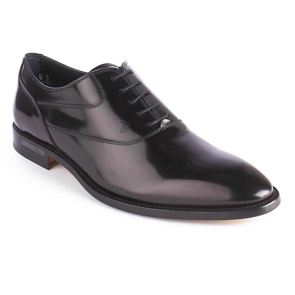 Tod's Men's Patent Leather Oxford Dress Shoes Black - Walmart.com