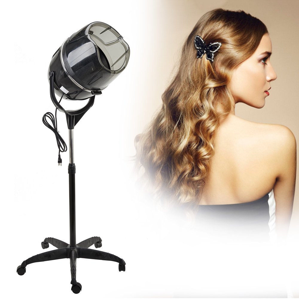 Adjustable Stand Up Hair Dryer with Style Hood
