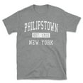 thumbnail image 1 of Philipstown New York Classic Established Men's Cotton T-Shirt, 1 of 1
