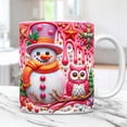 thumbnail image 5 of LSLJS Christmas Mug Inflated Snowman Mug, Santa Mug Press Puffy Design 15oz 11oz Coffe Cups, 5 of 5