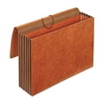 thumbnail image 3 of Office Depot® Brand Heavy-Duty Expanding Wallets, 5 1/4" Expansion, Legal Size, Brown, Box Of 5 Wallets, 3 of 4