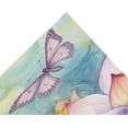 thumbnail image 6 of FREEAMG Butterflies A Lotus Tapestry Hippie Wall Hanging Tapestries Aesthetic Decorative for Living Room Bedroom Ceiling 80x60In, 6 of 7