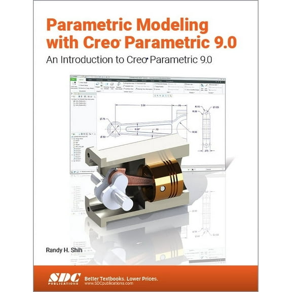 Parametric Modeling with Creo Parametric 9.0: An Introduction to Creo Parametric 9.0 (Paperback)