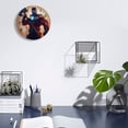 thumbnail image 2 of Silent Wall Clock 40cm/15.75in Round Wall Clock Hero Hanging Clock for Home Living Room Bedroom Kitchen Non Ticking Battery Operated Living Room Mute Clock, 2 of 5