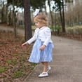 thumbnail image 6 of Toddlers and Girls French Terry Knit Zuri Scalloped Trim Crop-Jacket in Almond Beige 5, 6 of 8