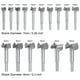 thumbnail image 2 of Brocas de perforación de madera Forstner de 15mm a 35mm de diámetro. Sierra de broca de carburo de vástago redondo para bisagras, contrachapado, MDF, herramienta CNC, set 16 en 1, 2 of 3