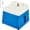 Blue, variant on FOUR E's Scientific Stained Glass Grinder, 4200 RPM Mini Glass Grinder Machine with 2-Level Grinding Table, 5/8" & 1/8" Grinder Bits