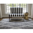 thumbnail image 4 of Erin Gates RIVERRIV-1BLK2030 Tapis Rectangulaire Tissé à la Main, Noir - 2 x 3 Pi., 4 of 10