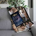 thumbnail image 3 of Customizaholic Custom Blanket With Name, Blanket Pictures Customized, Couple Blanket, Anniversary Blanket, Valentines Day Blanket, Blankets For Couples, Couple Gifts, 3 of 8