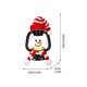 thumbnail image 2 of Linterna Decorativa de Muñeco de Nieve, con Sombrero y Bufanda, Adorno Festivo, con Interruptor de Encendido/Apagado, Decoración Invernal para Uso en Interiores y Exteriores, 2 of 5