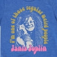 thumbnail image 3 of Janis Joplin - One Of Those Regular Weird People - Toddler And Youth Short Sleeve Graphic T-Shirt, 3 of 5