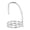 White Gold, variant on BOKYAN Women's Finger Nail Ring Electroplated Copper Finger Tip Manicure Jewelry Adjustable Decorative Nail Art Accessory for Party Daily Life, Gold Finish, 1.96 inches / 5.00 cm Length