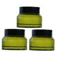 thumbnail image 5 of ULTNICE Green Glass Cream Jars with Shoulder Design for Storage Use 50g Bottled Container Set of 3, 5 of 8