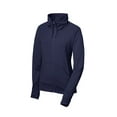 thumbnail image 5 of Sport-Tek Women's Long Sleeve Moisture Wick Jersey Full Zip Jacket, 5 of 6