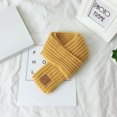 thumbnail image 4 of 2 Piezas Bufandas de Punto Cálidas de Invierno para Niños Bufanda Cálida Calentador de Cuello para Niños Pequeños Niñas, 4 of 7