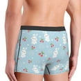 thumbnail image 4 of Bingfone Easter Rabbit Men's Underwear - Casual Stretch Boxer Briefs-Large, 4 of 7