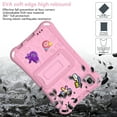 thumbnail image 5 of ELEHOLD Kids Case for Samsung Galaxy Tab A9 8.7(2023)/X110/X115 /Tab A7 Lite 8.7(2021)/ A 8.0 (2019) with Kickstand Soft EVA Rugged Shockproof Anti-Scratch Cover with Detachable Strap,Pink, 5 of 10