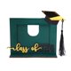thumbnail image 1 of Marco de fotos de graduación de madera, Clase de 2024, Regalos de graduación para la universidad, Escuela secundaria Verde, 1 of 9