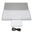 thumbnail image 1 of Étui Clavier avec Trackpad, Étuis Clavier pour Tablette avec Étui pour Tablette Clavier Bluetooth Sans Fil Fonctionnalité Intelligente, 1 of 9