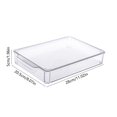 thumbnail image 3 of Refrigerator Organizer Bins, Clear Plastic Storage Baskets, Kitchen Cabinet Organizer, for Fridge, Freezer, and Pantry Storage, Set of 6, by FAJHHA, 3 of 8