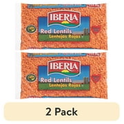 (2 pack) Iberia Red Lentils 12 oz