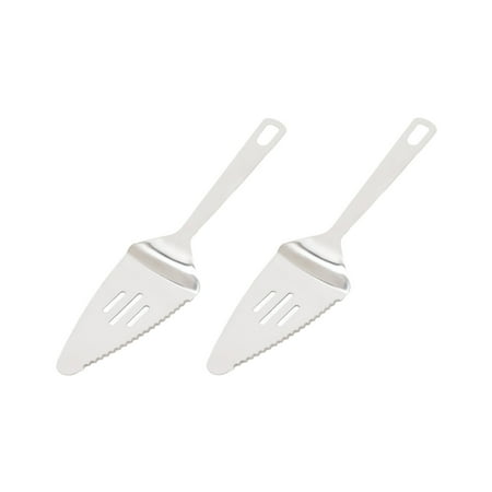 Farberware Professional Stainless Steel Pie Server/Cake Knife - Set of 2 | 11 Inch Serrated Edge Dessert Server, Durable and Dishwasher Safe | Baking Tool for Pies, Cakes, and Pastries