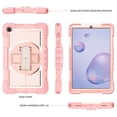 thumbnail image 5 of TECH CIRCLE Galaxy Tab A 8.4" Case SM-T307,  Sturdy Kickstand Rugged Case with Hand/Shoulder Strap, Rosegold, 5 of 8
