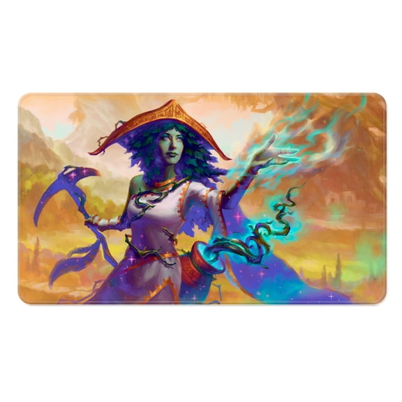 Commander Series #2: Allied - Sythis Stitched Standard Gaming Playmat for Magic: The Gathering