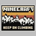 thumbnail image 2 of Womens Minecraft Keep On Climbing T Shirt, 2 of 4