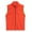 Orange, variant on Fiaer Womens Oversized Vest Full Zip up Sleeveless Tanks Lapel Collared Solid Color Loose Fit Comfy Tops Watermelon Red XL