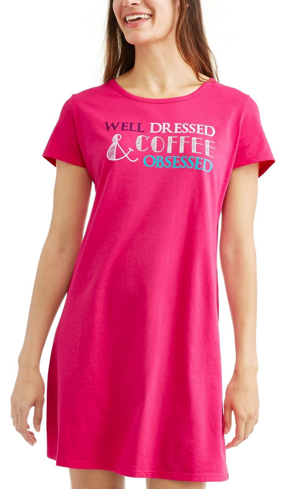 Ladies' Graphic Short Sleeve Scoopneck 