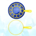 thumbnail image 2 of BESTONZON 3pcs Bubble Bubble Wand Tool Bubble Maker Blowing Set Bubble Plate for Kids Children (1pc Plate + 2pcs Hoop), 2 of 6