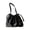 Black, variant on Silver Shoulder Bag Women's Silver Shoulder Bag, Modern Metallic Handbag with Adjustable Strap for Casual and Special Occasions Women'S Handbag