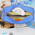 thumbnail image 3 of (blue) Small Animal Pencil Case, Large Capacity Canvas Car Pencil Case, Large Capacity Personalized Cute Pencil Case, Cute School Bus Pencil Case, Uni, 3 of 5