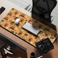 thumbnail image 2 of Long Mouse Pads for Desk,Cats and Pumpkins Halloween Pattern Desk Mats on Top Of Desks, Desk Mouse Pad Extra Large with 3mm Non-Slip Base and Stitched Edge for Gaming,Office,Work,Home 35.4"x15.7", 2 of 6