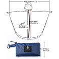 thumbnail image 3 of Poncho Raincoat with Zip Hood for Adult, 3 of 4