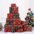 thumbnail image 4 of Gnwei 1 Rolls 5 Yards Christmas Ribbon 1 Inch, Red and Green Satin Ribbon Christmas Craft Ribbons for Gift Wrapping Bow Making DIY Crafts Holiday Xmas Party Decorations, 4 of 5