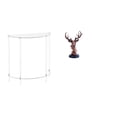 thumbnail image 1 of Mesa Auxiliar De Acrílico Para Espacios Pequeños Con Adorno De Cabeza De Ciervo, Mesita De Noche Estrecha, Estatua De Animal, Decoración Del Hogar, Adorno Decorativo Para Baño Y Sala De, 1 of 8