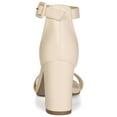 thumbnail image 3 of BLISSFUL STEP Women's Chunky Heel Open Toe Ankle Strap Sandals, 3 of 7