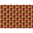 thumbnail image 1 of Ahgly Company Machine Washable Indoor Rectangle Transitional Red Area Rugs, 2' x 3', 1 of 7