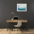 thumbnail image 3 of Lewis, Sheldon 24x19 White Modern Wood Framed Museum Art Print Titled - Ocean Blue 2, 3 of 4
