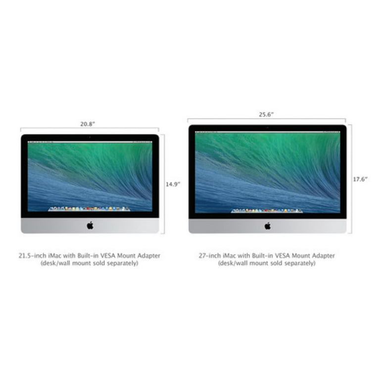 Apple iMac MF886LLA, 27 Inches, Intel Core i7-4790K X4 4GHz 32GB, 3TB,  128GB SSD (Renewed)