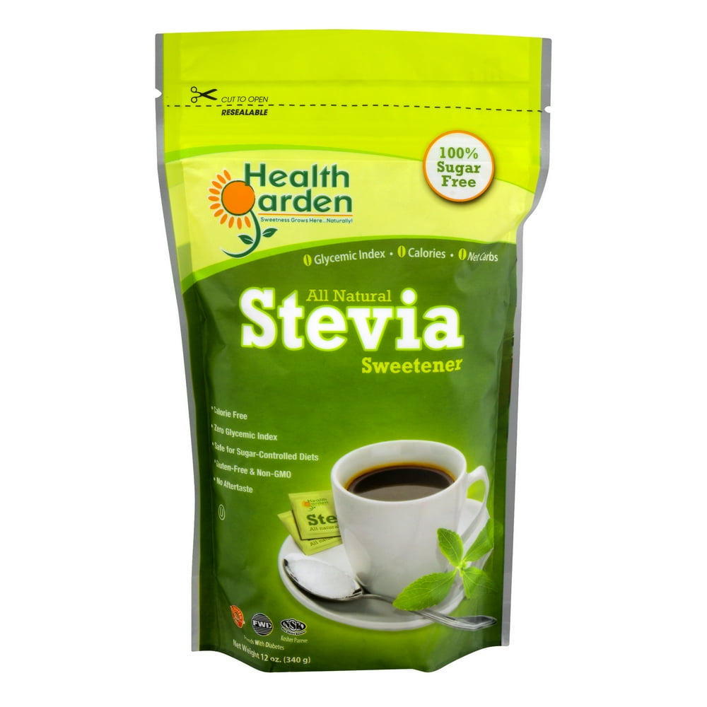 Health Garden All Natural Stevia Sweetener, 12 Oz