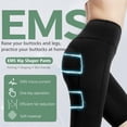 thumbnail image 3 of Demine EMS Smart Charging Slimming & Fat-Burning Sauna Leggings, Stretchy Toning Workout Shorts for Women, XL Size, 3 of 5