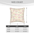 thumbnail image 2 of KLL Pigs Sleep Decorative Throw Pillow Covers Velvet Soft for Couch Sofa Bedroom Living Room Outdoor (No pillow core)- 16"x16", 2 of 5