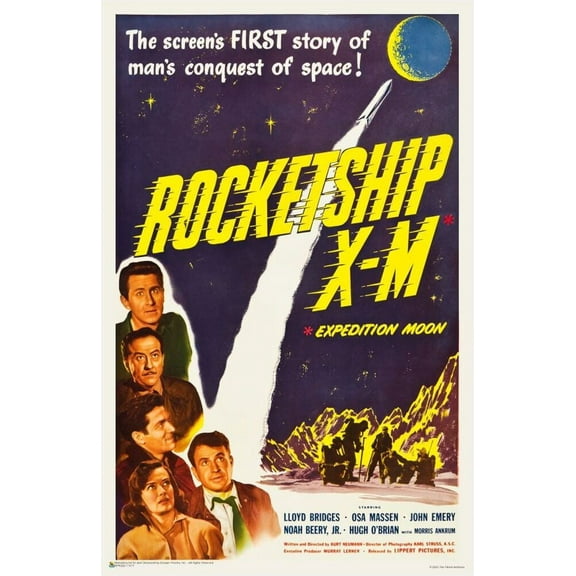 Rocketship X-M Classic Movie Mini Poster 11" x 17"