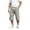 Gray, variant on QIbmong Capri Pants for Men Loose Sweat Shorts Under Knee Casual Drawstring Cropped Sweatpants with Pockets(XL,White)
