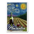 thumbnail image 2 of Pleasanton, California, Vineyard, Starry Night, Lantern Press, Premium Playing Cards, 52 Card Deck with Jokers, USA Made, 2 of 5