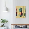 thumbnail image 4 of GOSMITH Summer Colorful Fresh Pineapple Tropical Fruit Canvas Wall Art for Living Room Wall Decor 16x20 in / 12x16 in 12x16 in, 4 of 5