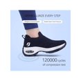 thumbnail image 4 of STQ Walking Shoes For Women Slip On Shoes With Arch Support Lightweight Air Cushioned Sock Sneakers, 4 of 4